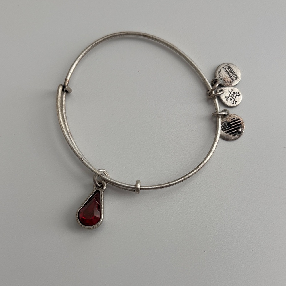 Alex & Ani Garnet Bracelet